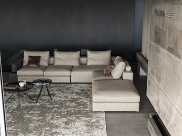 ZENIT PLUS - 4 seater fabric sofa by Bontempi Casa - view 3